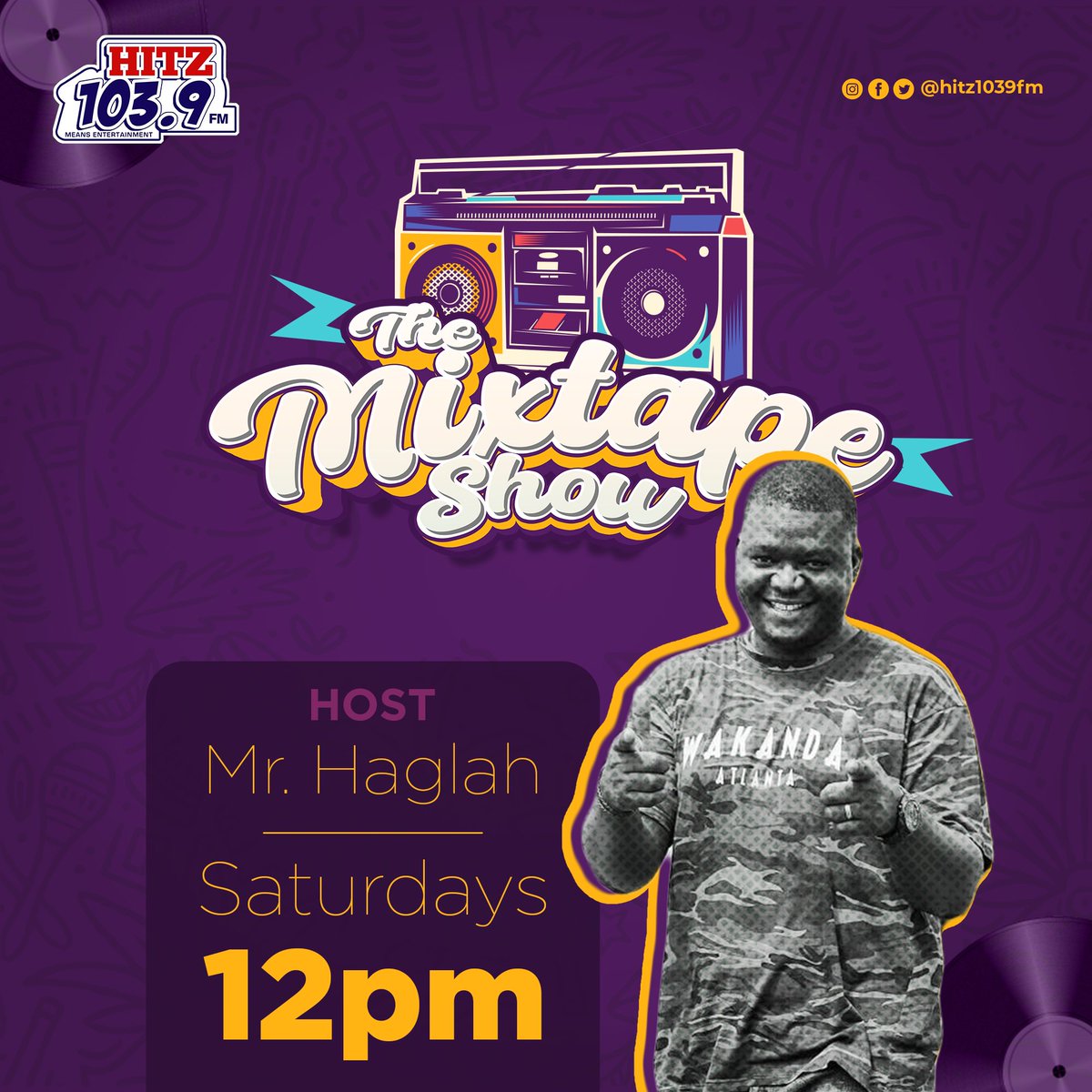 Hitz1039FM's tweet photo. #MixtapeShow with @mrhaglah is on now! Tune in. https://t.co/atoBdbOM0a
