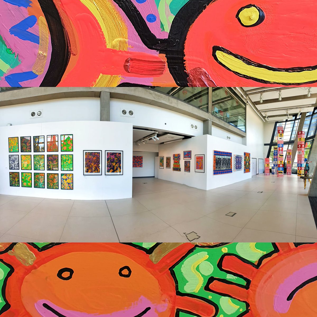 It is the last day of Charlie Evaristo-Boyce exhibition here at Leicester Gallery.
It has been such an honour to exhibit his work and we cannot wait to see how he develops moving forward.

Don’t miss out on its last day here as we are open 12-5!