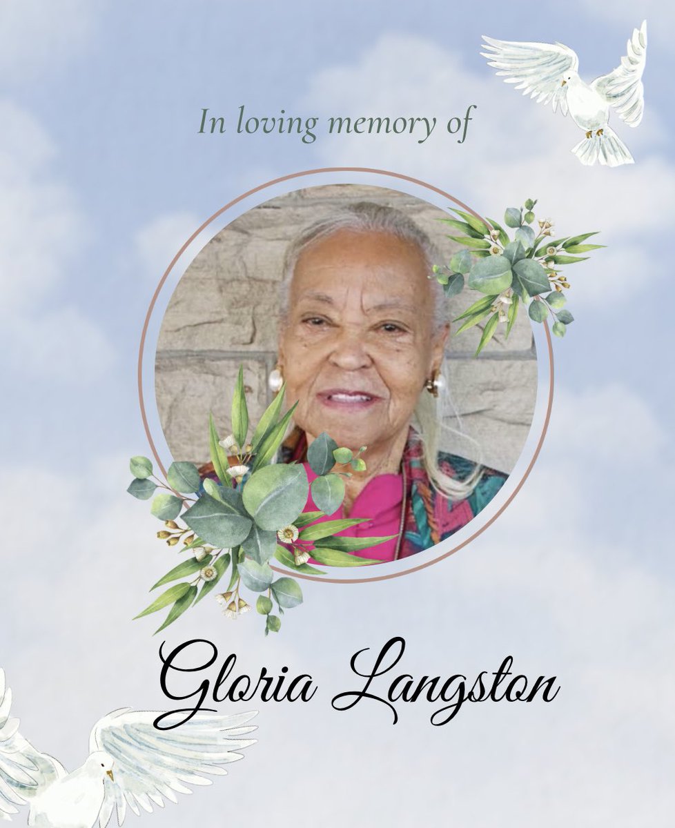 1039WDKX's tweet photo. With heavy hearts we regret to inform you that co-founder of WDKX, Gloria Langston, has passed away. We appreciate your patience love and understanding as we process her transition 🕊 https://t.co/oXVUq4nRoX