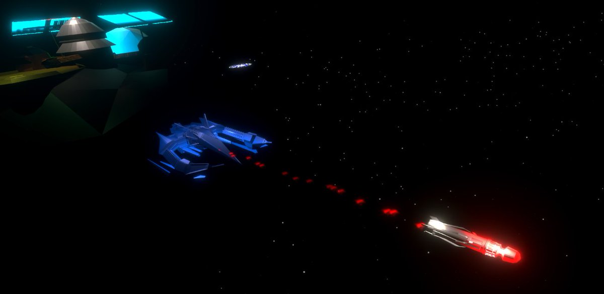 ABULABSINC's tweet photo. its #screenshotsaturday again!!
A PSCOUT is interested in what's inside your cargo area! Time to fight!
#space #Pirates #Loot #shoot #alphamatrix #indiegame #indiegamedeveloper #gamedev #blender #unity3d https://t.co/mGKjOmzvST