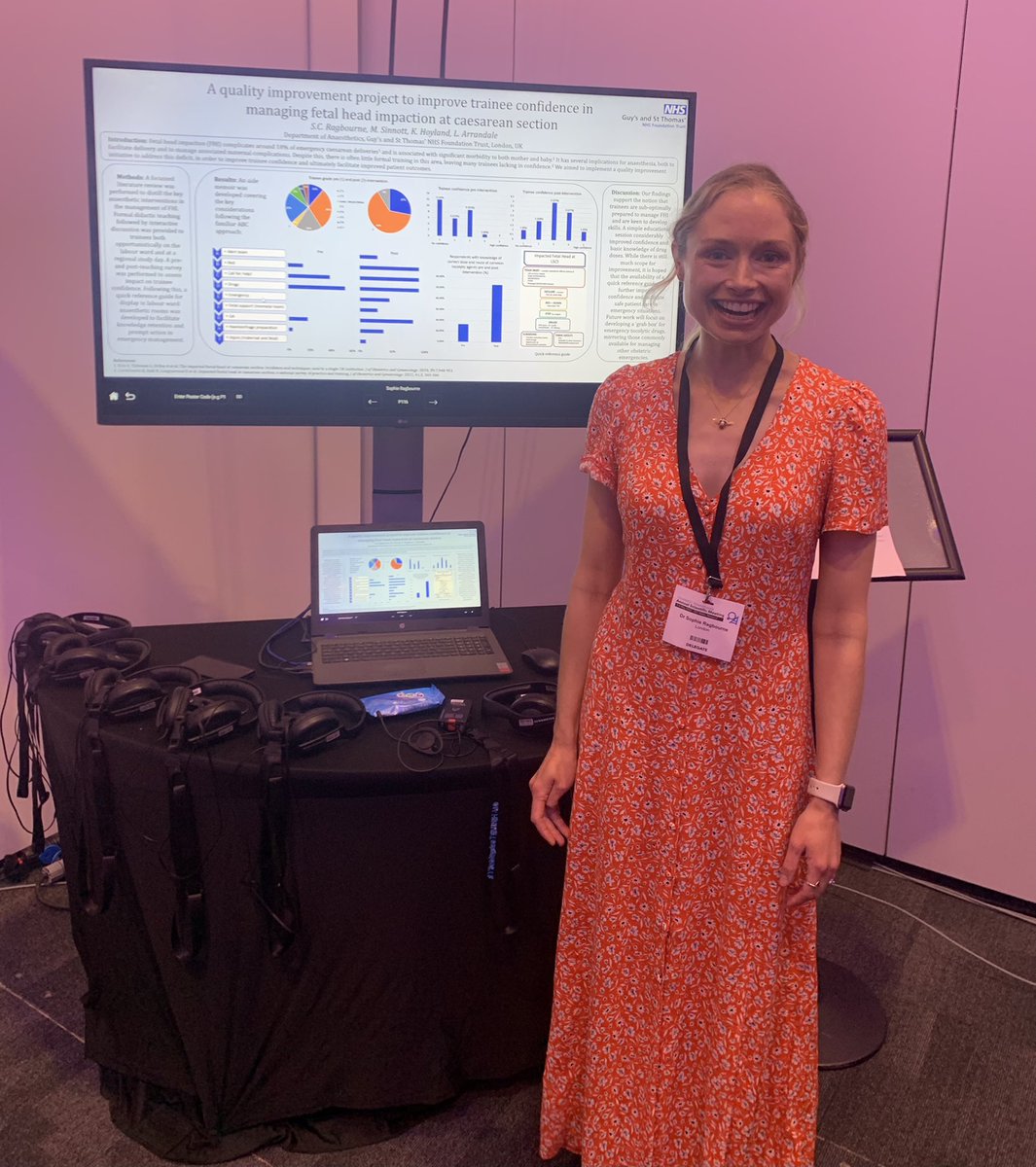 RagbourneSophie's tweet photo. Had a great time seeing friends and presenting on fetal head impaction at the #OAA2022 - thank you for having me! #OAATrainee #obsanaesthesia #gsttanaesthesia https://t.co/WR8PYWr5l4