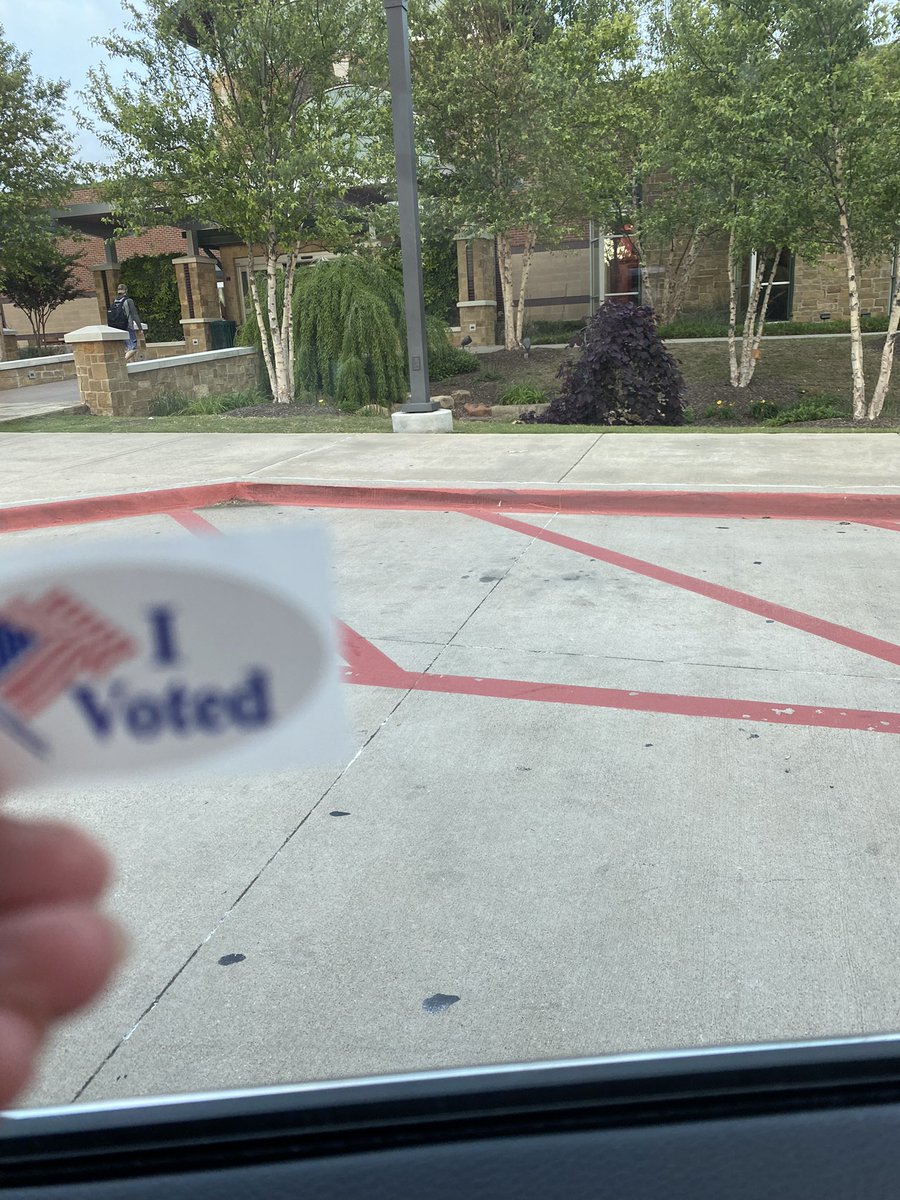 It’s a great morning to fill up your coffee cup and go exercise your right to VOTE! <a href="/BearCreekElem/">Bear Creek</a>