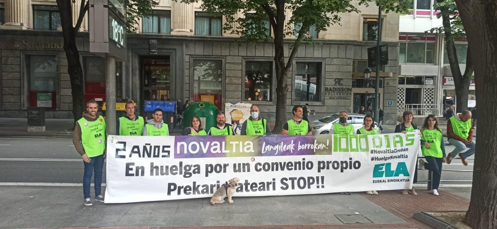 NovaltiaGreban's tweet photo. Llevamos 1020 días en huelga, luchando por UNAS CONSICIONES DE TRABAJO DIGNAS!!! Luchamos contra @Novaltia cooperativa farmacéutica con enormes beneficios y sancionada por vulnerar el derecho de huelga!!! NO NOS VAMOS A RENDIR!!! JO TA KE IRABAZI ARTE!!! #NovaltiaBorrokan https://t.co/Hbr2rtxr9G