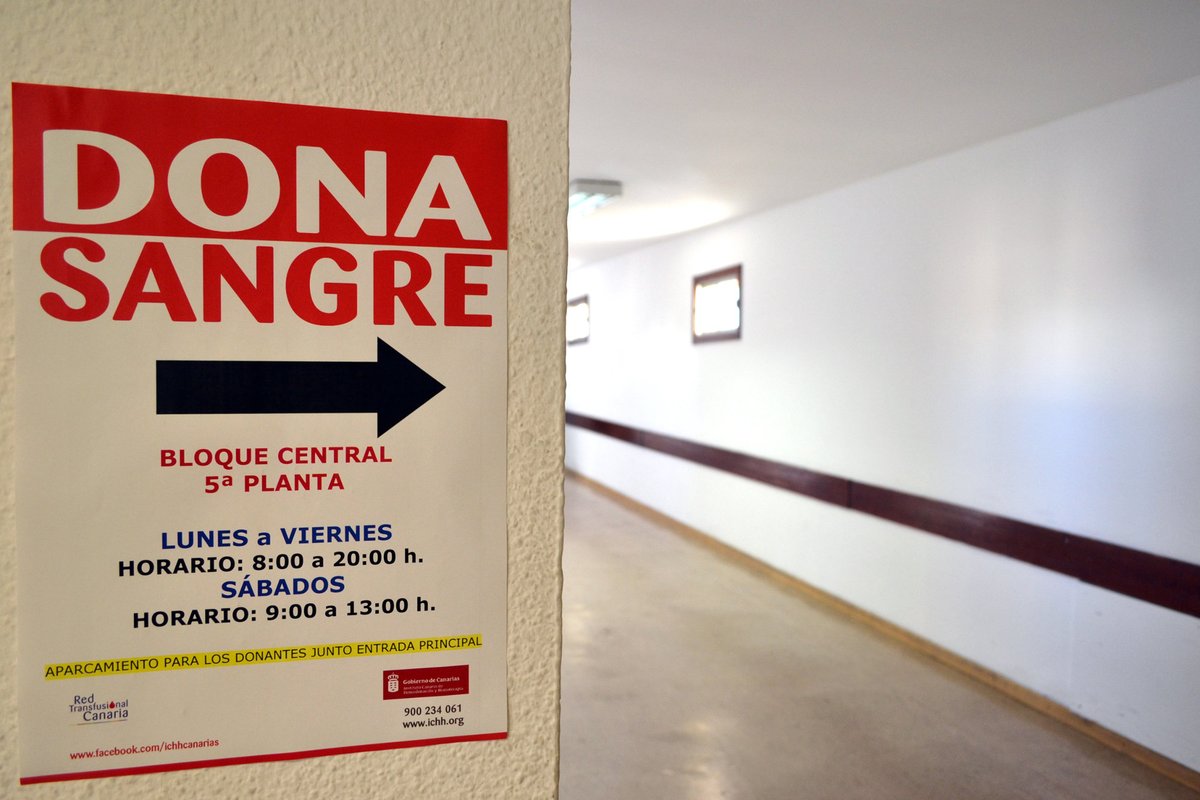 ichhCanarias's tweet photo. ‼️ Si estás en #SCTF hoy puedes salvar vidas en el Hospital Universitario Nuestra Señora de la Candelaria sin cita previa hasta las 13:00 horas

🅿️ Vado reservado para donantes #SinExcusas

#ÚnetealClubdelos300 Necesitamos donantes de todos los grupos 🩸 Sigue la línea de la vida https://t.co/6MtEnS2yeY