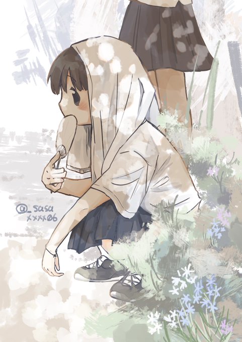 「outdoors towel」 illustration images(Oldest)