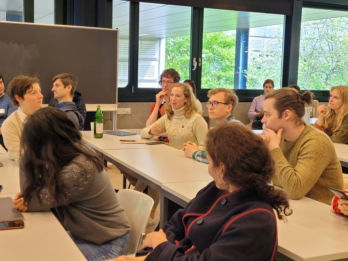 jdplsCH's tweet photo. An interactive reflection session, and lots of ideas for the future. Thank you to everyone who participated and made the first welcome event of #jdplsch a productive and fun beginning for new JDPLS PhD students! https://t.co/BgmiDO7yGv