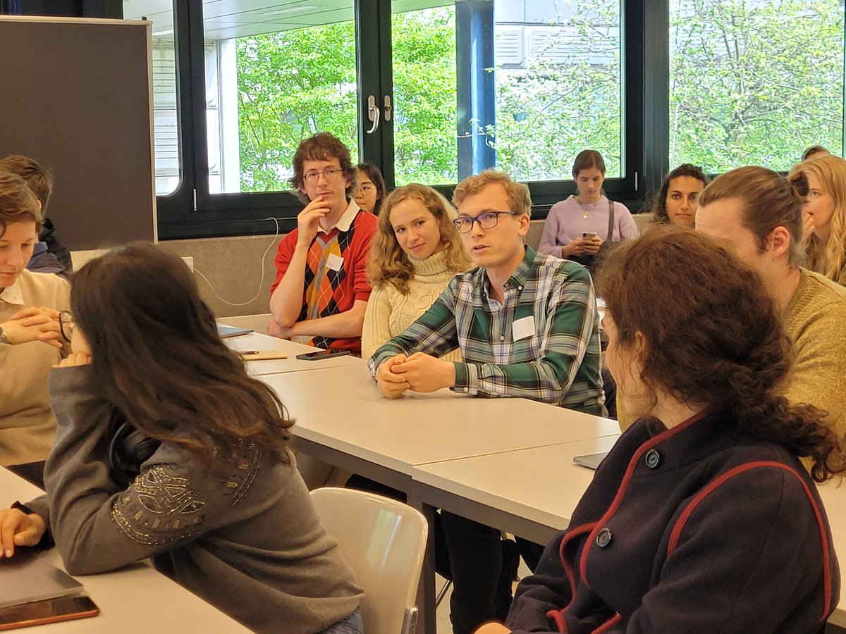 jdplsCH's tweet photo. An interactive reflection session, and lots of ideas for the future. Thank you to everyone who participated and made the first welcome event of #jdplsch a productive and fun beginning for new JDPLS PhD students! https://t.co/BgmiDO7yGv