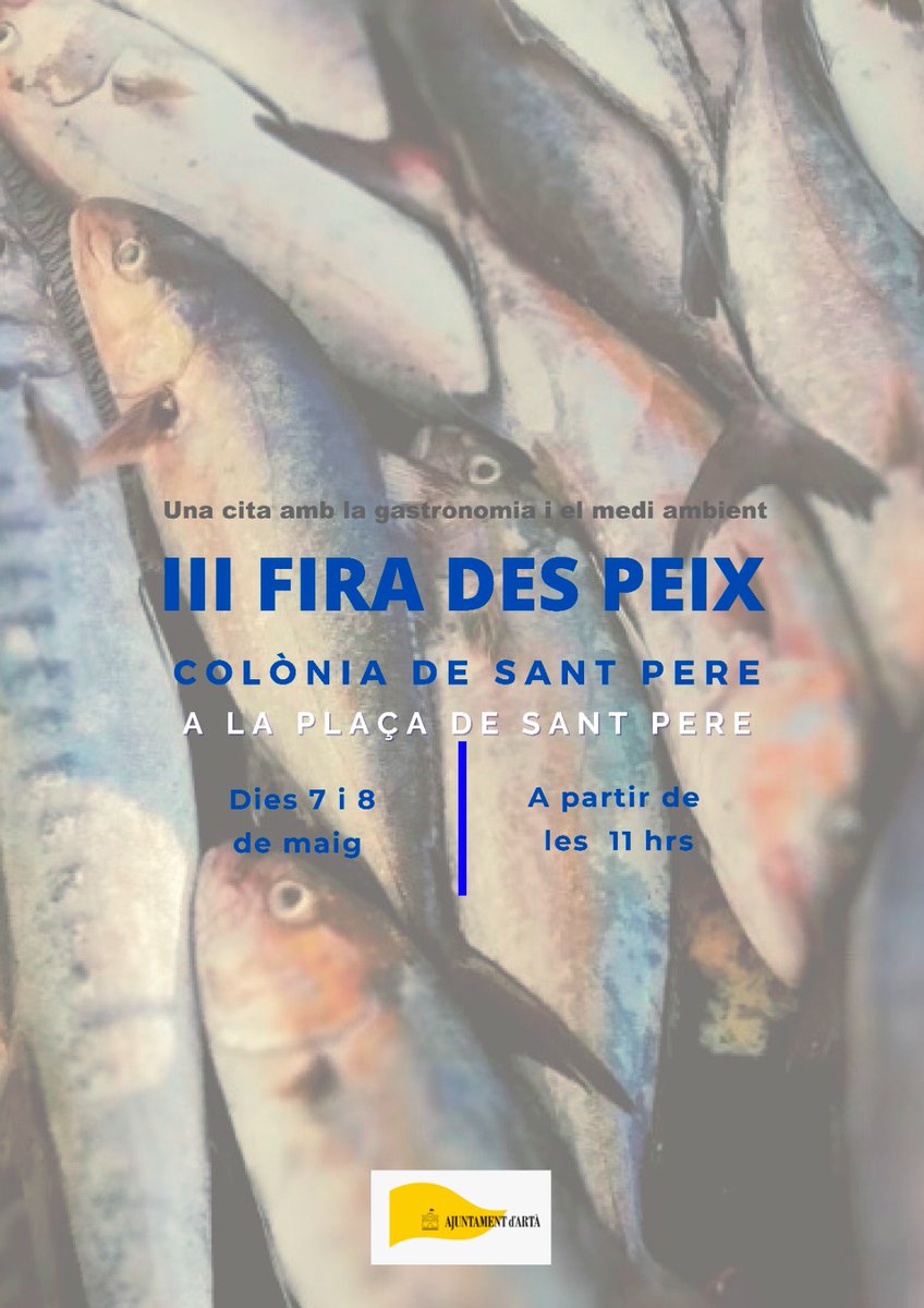 3 anys després, tornem a la III Fira des Peix a sa Colònia de Sant Pere. Veniu a gaudir de la gastronomia, el medi ambient i cerveseta fresca.
.
.
.
.
.
.
#cervesailla #illa #Mallorca 
#BalearicIslanPaleAle #CraftBeer #CervesaArtesana  #SaCervesaDeSesIlles #ColòniaDeSantPere
