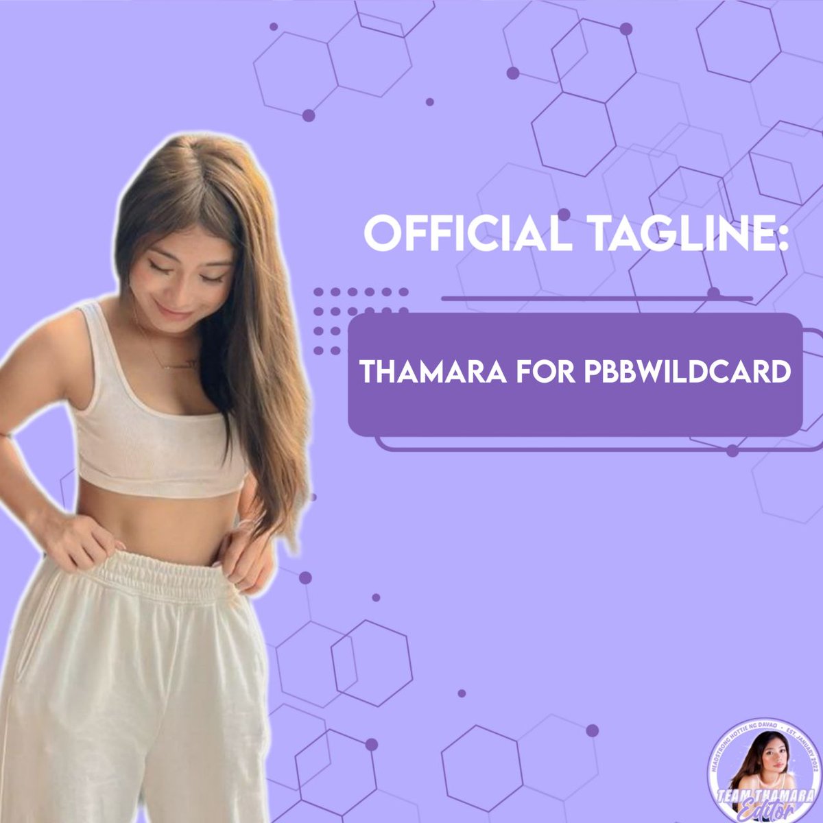 _TThamaraeditor's tweet photo. Twitter party starts now!

REMINDERS
• No emojis
• No numbers
• No double tag
• Tweet must consist at least three words
• Tweet &amp; quote retweet

Copy the correct tagline! Thank you

THAMARA FOR PBBWILDCARD https://t.co/M7jgV3k2gz