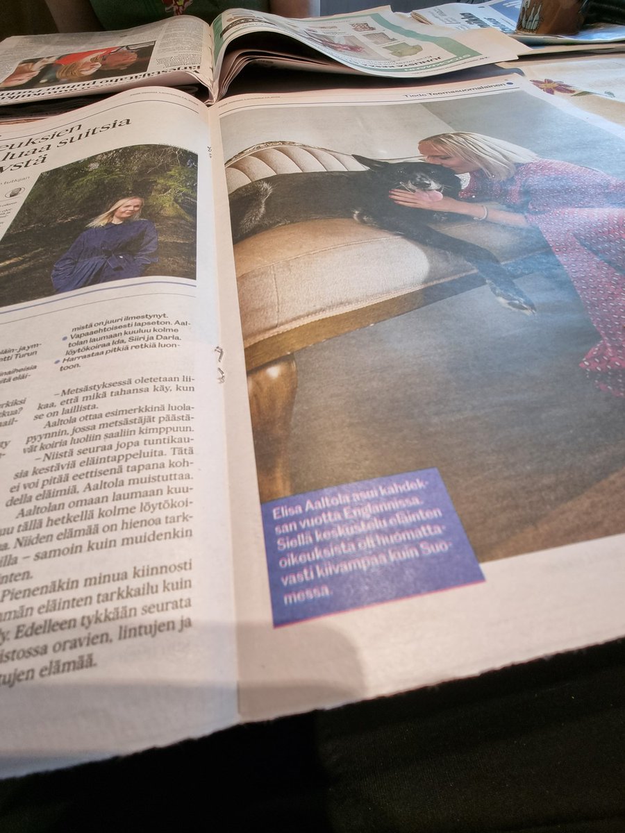 Mikä ero on maakunnallisilla ja valtakunnallisilla medioilla? Eläinten nimiä ei mkmedioissa mainita.  Vaikka aiheena on eläinten oikeudet. <a href="/LauraHuu/">Laura Halminen</a> @TomiKangasniemi @TinksuWessman