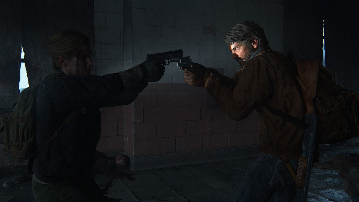 Abby &amp; Joel.
#TLOU2 #TheLastOfUs2 #PS4share