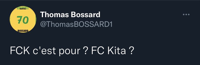 RoroBKTiste's tweet photo. @ThomasBOSSARD1 cherche à savoir comment s’appelle l’équipe qu’il va supporter ce soir. Si quelqu’un peut l’éclairer sur ce point, ca serait gentil pour lui. #BobosseGrosCookie #CookieOut https://t.co/vIISmk41TM