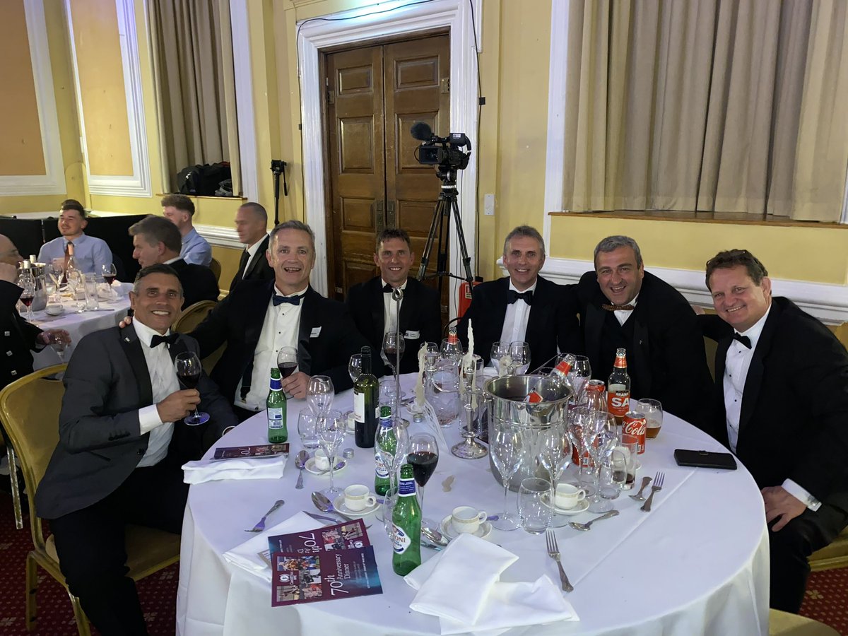 A truly brilliant evening at @cardiffmetrfc 70th Anniversary Dinner. #30YearsSinceTheFirstDay #GreatFriends