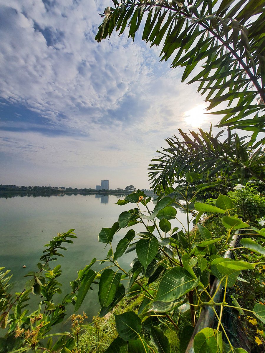 JebarajMoose's tweet photo. Bangalore lake view mornings be like... ✨️ https://t.co/h62ZQdh7eq