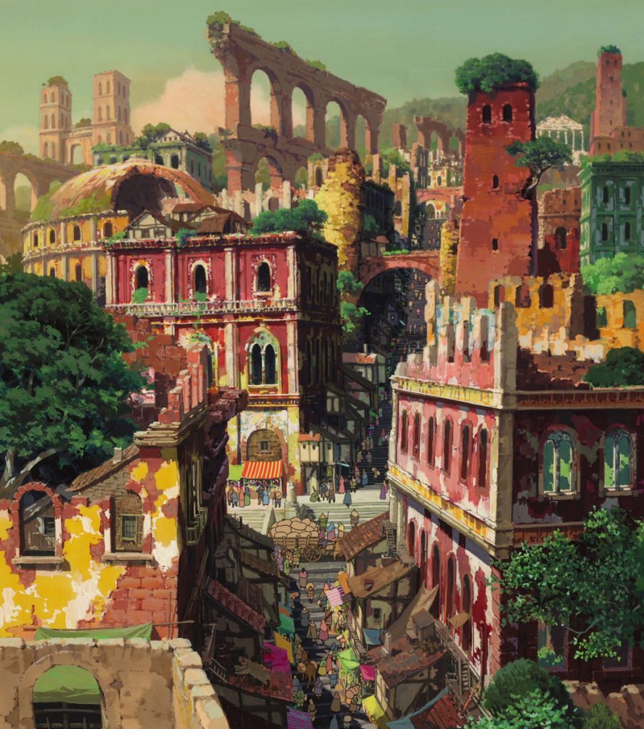 iamagco's tweet photo. Week-end Classic : The architecture from 'Tales from Earthsea' , a 2006 Japanese animated fantasy film directed by Gorō Miyazaki and produced by Studio Ghibli : https://t.co/MxMwFxz7RR https://t.co/RJLR4WnBdE