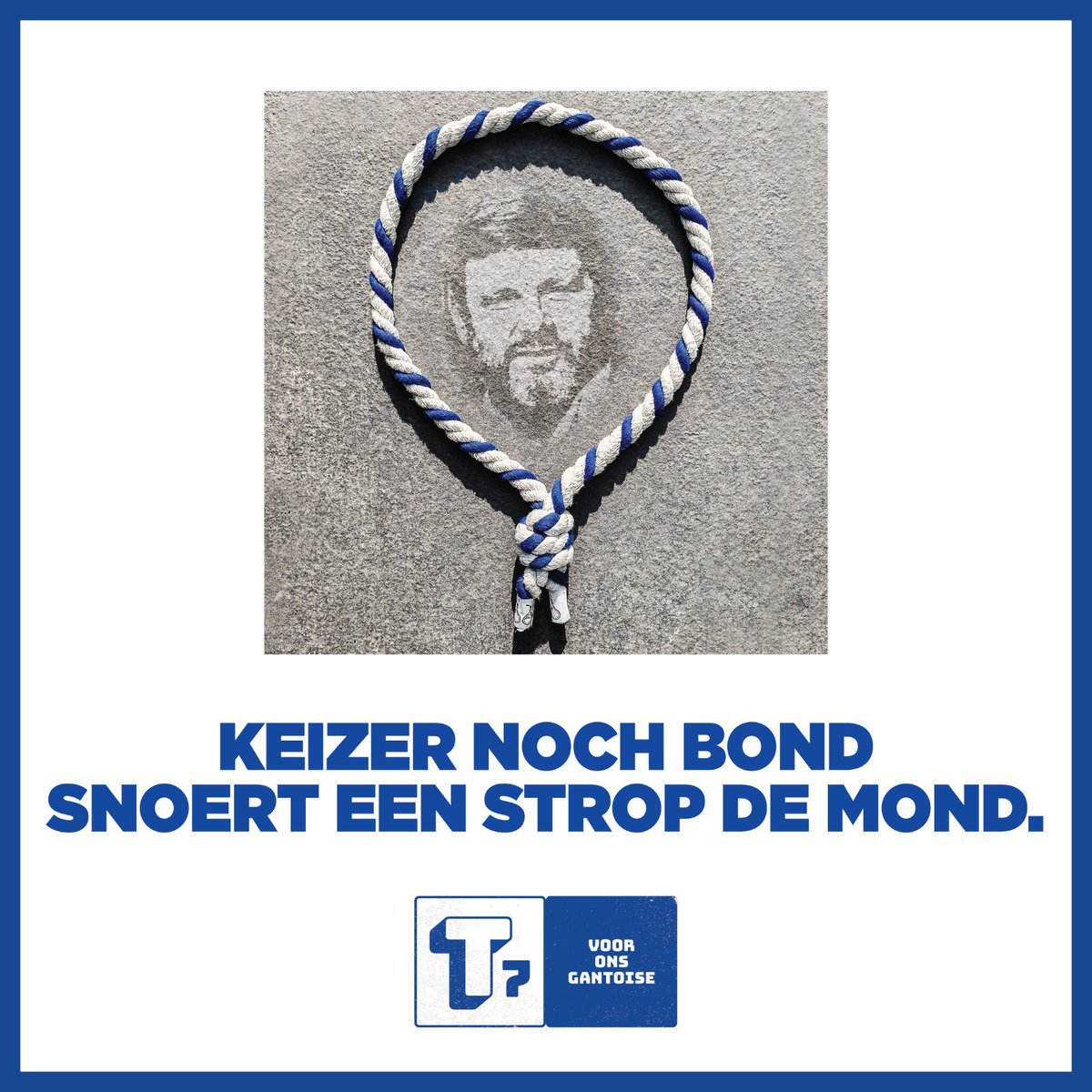TRIBUNE_7's tweet photo. Hier in Gent zeggen we ons gedacht tegen de macht.
Keizer Karel wist het al. De bond nu ook.
Hein is een Buffalo. (1/2)
#inheinwetrust #rageagainstthemachine #tropisteveel #gntkvm #kaagent https://t.co/nJa3zMf5yr