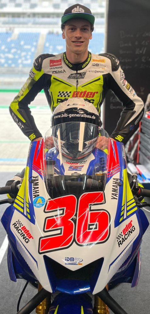 56radinger's tweet photo. #IDM2022 on the go this weekend

Saturday's timetable at the opening round:

⏱️ 10:15 - 10:40 QP1
⏱️ 13:30 - 13:55 QP2

#TG36 with #EderRacing at #Lausitzring 🇩🇪

#IDMSSP600 
#LS2Helmets 
#Leitwolf 
#DaytonaBoots
#YamahaRacing #YZFR6 https://t.co/cc3xXOHBx8
