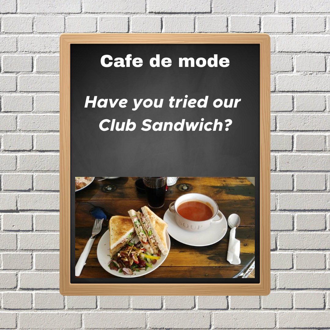 cafedemode101's tweet photo. Hungry? Our Club triple decker toasted sandwich will keep you going 😋 #cafedemode #cafe #coffeeshop #ballon #carlow https://t.co/ksZakY7Zoz