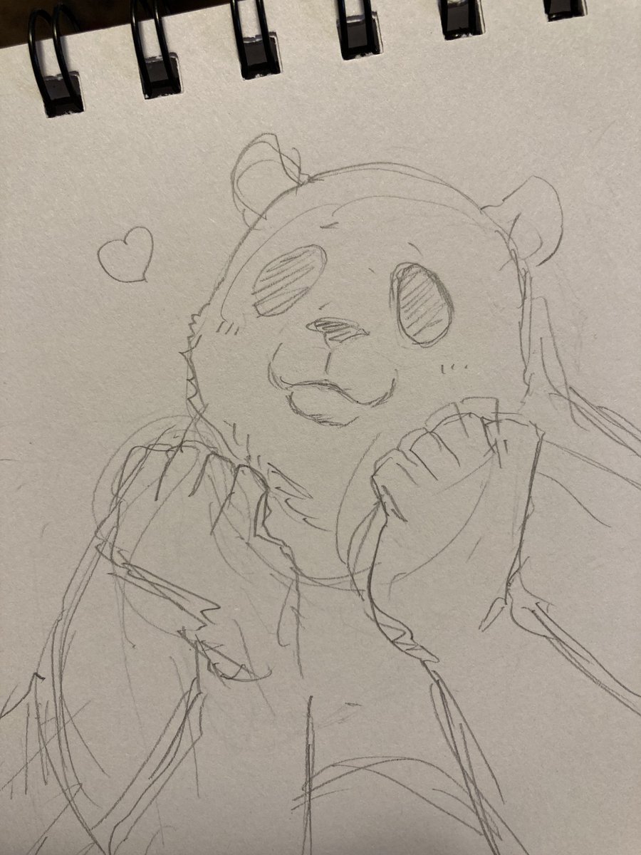 パンダ君無限可愛い 