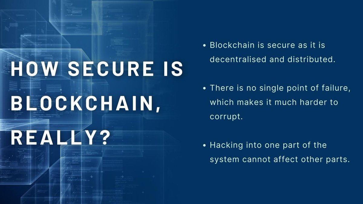 CosdecAlpha's tweet image. We discovered that everyone is curious about the blockchain&apos;s security. Here is the answer.
#Blockchain #security #web3 #blockchaintechnology