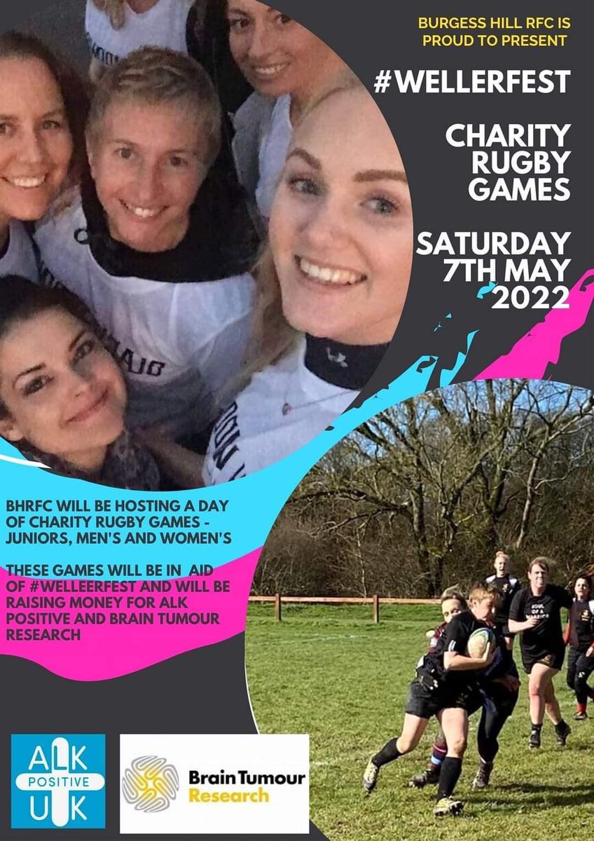 We have an exciting day today at <a href="/BurgessHillRFC/">Burgess Hill Rugby</a> 
Juniors at 11am
Men at 1pm
Women at 3pm 
#Rugby #Charity #FundRaising