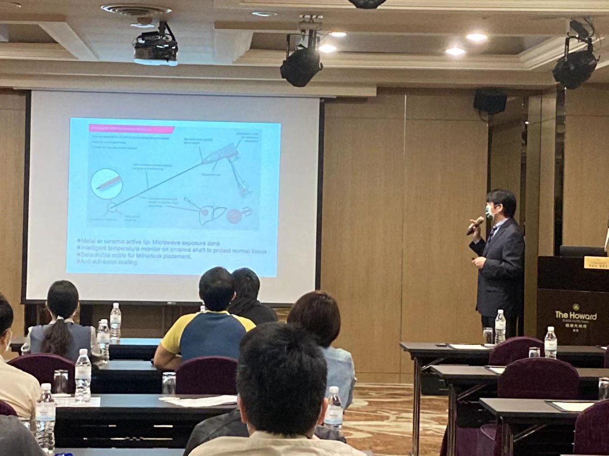 MicrowaveEco's tweet photo. #econews 
台灣腫瘤消融醫學會-Taiwan Academy of Tumor Ablation -TATA 
The 2022 The Luanch Masterclass of ECO Microwave jointly sponsored by TATA (Taiwan Academy of Tumor Ablation ) and ECO Microwave in Taiwan is in full swing. 
#health  #mwa #tumor #ablation #ECOMicrowave https://t.co/4pDWEjRHxf