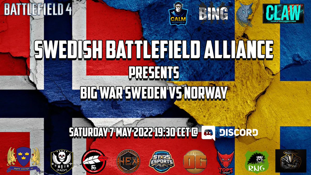 Border clash is imminent. ☠️ #SBA #SwedishBattlefieldAlliance #Tronderbataljonen <a href="/Battlefield/">Battlefield</a> #Battlefield4 #BF4 #Bigwar #SWE #NOR #SWEvsNOR