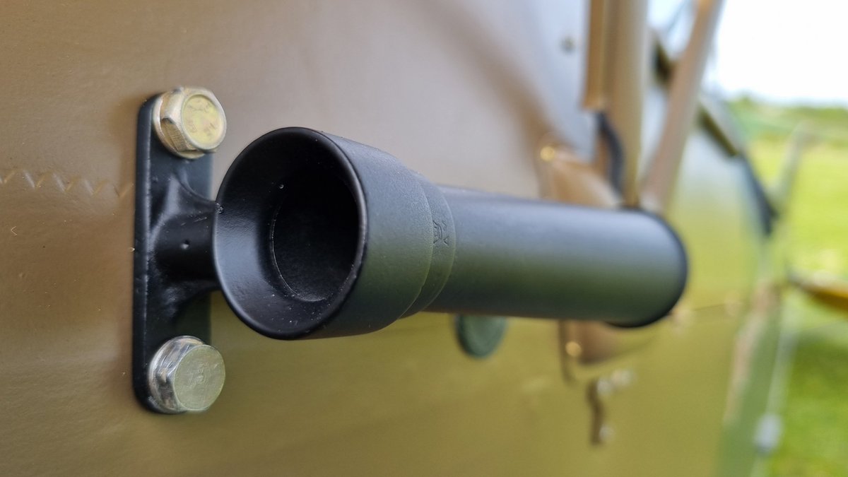 VFAudleyEnd's tweet photo. The final teasers of our latest project - It is ready to fly, but we are just waiting for the paperwork. 

We cannot wait to show you the whole aircraft.

#VintageFabrics #AudleyEndAirfield #WarbirdRepaint #AircraftRepaint #AircraftMaintenance #AircraftFabric #Warbirds https://t.co/pyCqEwhfAt