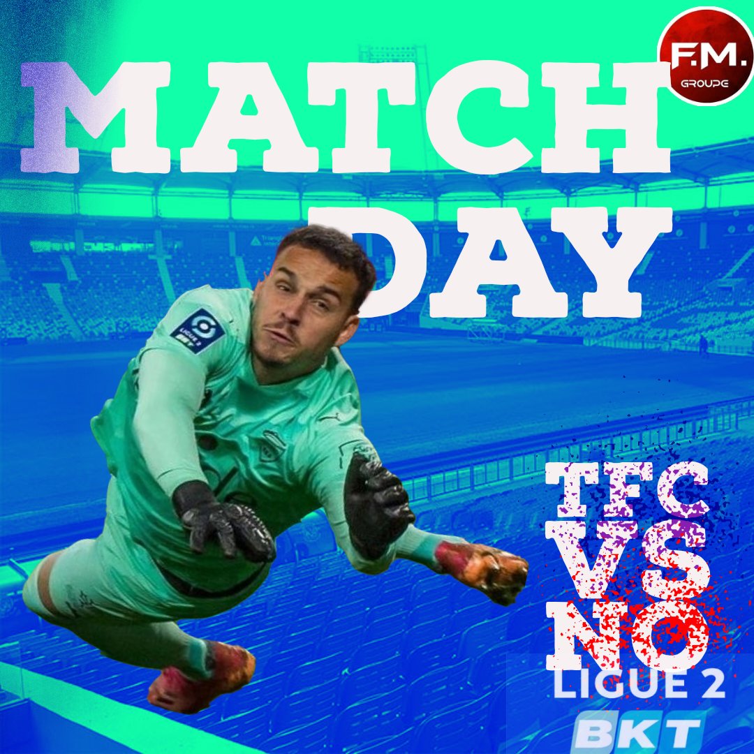 FootMarketing91's tweet photo. Toulouse Football club
Vs
Nîmes ol

#Ligue2Btk 
#matchday 
#LucasDias #FmGroupe #nimesolympique🐊⚽️⚪️🔴 #tfcno #tfc #tfclive #nîmes #football #Ligue2 https://t.co/yAfGpfcG3n