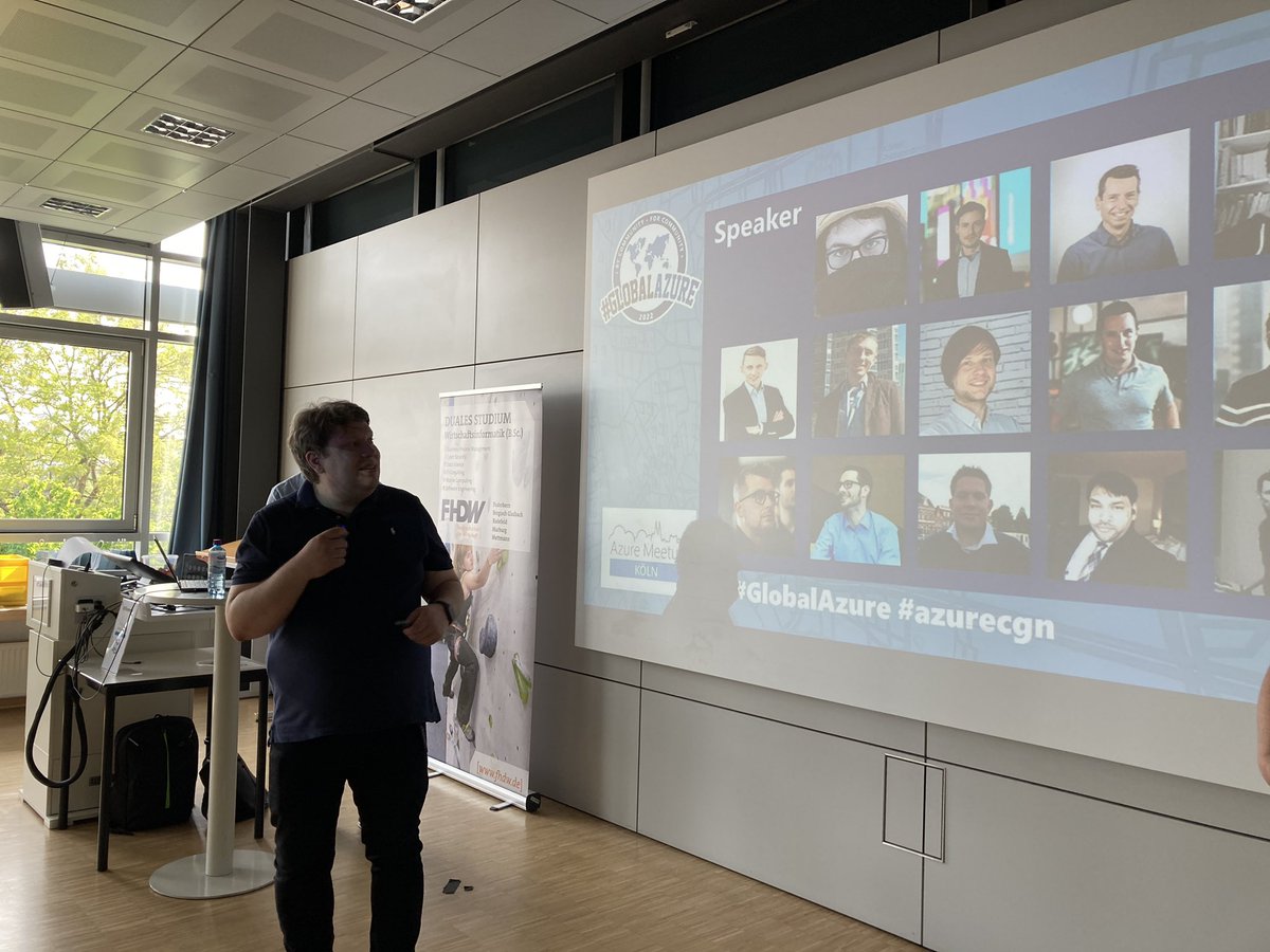 azurecgn's tweet photo. Welcome all attendees virtual and in person here at #GlobalAzure Bootcamp Cologne
Thank you to all speakers ๐
#azurecgn @GlobalAzure @azurecgn @Ra_Koellner https://t.co/rPk1MFJYSc