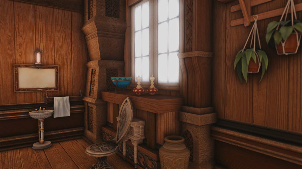 Limnlaur's tweet photo. April 2019

My first house. I transfered from Cerberus to Zodiark with some old friends during the Data Center split and I was able to snatch a small. Then @RodasHagulryh introduced me to this housing hell x_D 

#FFXIV #FFXIVFirstBuild #FFXIVHousing #FF14ハウジング https://t.co/UBAdV8Lunj