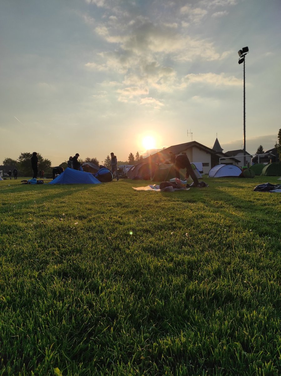 Le soleil est de retour pour la quatrième et avant dernière journée de ce Raid CentraleSupélec ! 
#RaidCS2022