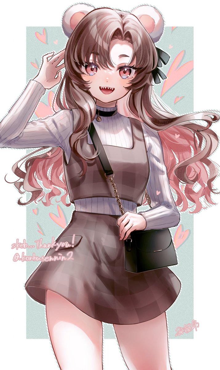 「🐻‍❄️🌸 」|朱昆布のイラスト
