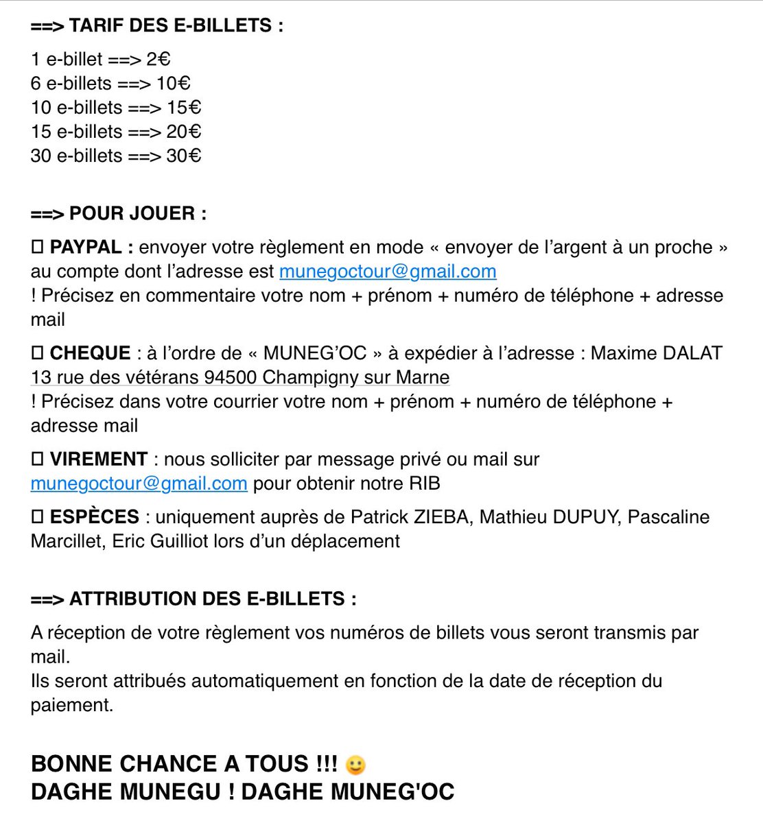 MunegOc's tweet photo. 🚨 C’est parti pour la tombola @MunegOc 2022 !! Plus de 30 lots à remporter dont voici les 10 premiers !! Toutes les modalités de participations !! Daghe MÛNEGU Daghe munegoc ! @AS_Monaco @CSMonaco @Munegu2607 @planeteasmfr @YanouASM @Yannick_Kmbl @MuneguV @ASMSUPPORTERSFR https://t.co/jSbTblLMO6