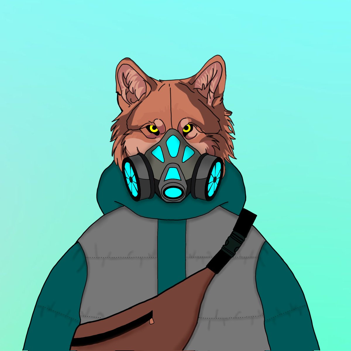 MikMik557's tweet photo. At last I listed my first Art 😊
This Masked Wolf 
Was inspired by the Guild Silent wolf 
The guild that accepted me and inspired me 🐺

https://t.co/gO9e16E497 https://t.co/gEmRSNgve7