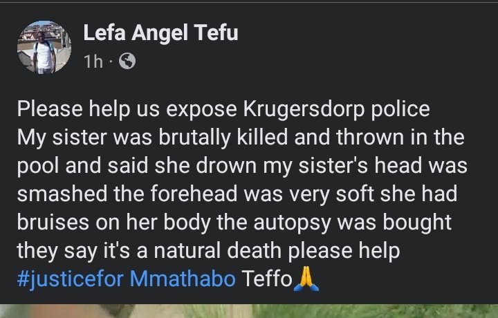 Mphoza7gp's tweet photo. Haibo Natural death🤔 https://t.co/A6h34Cpjoo