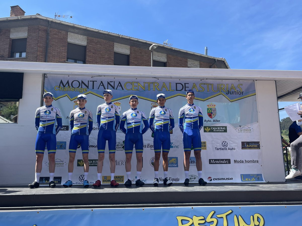 ClubCColindres1's tweet photo. Mucha suerte hoy en el contrarreloj #LaVueltaMontañaCentral https://t.co/EDzT5ZR693
