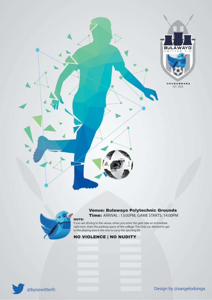 hollizatopdog's tweet photo. Tomorrow it's on. Everyone is invited 🔥🔥🔥✌🏽 @byozwitterfc
Byo Polytechnic Grounds 13:00
#BZFC https://t.co/Xa9KY1Budh