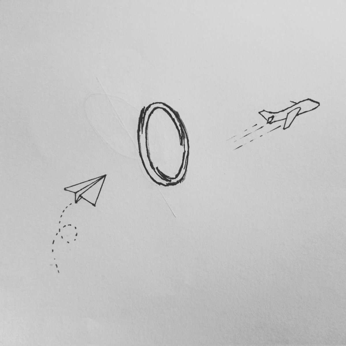 Aravind50069954's tweet photo. #100daysofSketching
Day 6 : Paper Plane
#006/100
.
#paperplane #plane #portal #Growth #NFT #art #penline #pen https://t.co/gzXl2AMLge