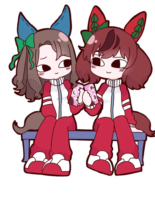 ナイスネイチャとキングヘイロー
イベント良かったすわぁ、、、 