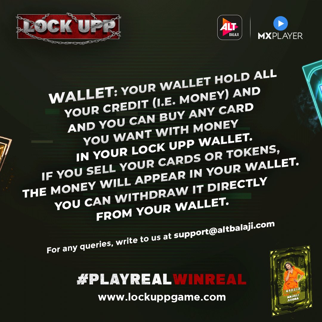 LockuppGame's tweet photo. The Lock Upp Bazaar, Vault, and Wallet are open until 31st of May 2022. Swipe right for more details. https://t.co/qbAgd4g6O5
