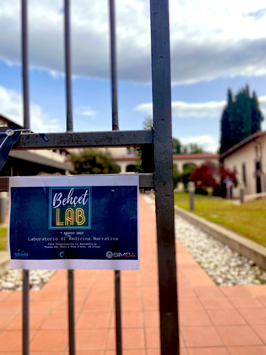 SaraTalarico2's tweet photo. 7 Maggio 2022, è appena partito a Pisa #BehcetLab, il primo laboratorio di #medicinanarrativa per pazienti e caregiver che convivono con la Malattia di Behçet. #Behçet #BehcetClinicPisa #patientempowerment #caregiverempowerment @SIMeN_official https://t.co/Dcr3mbgeOj