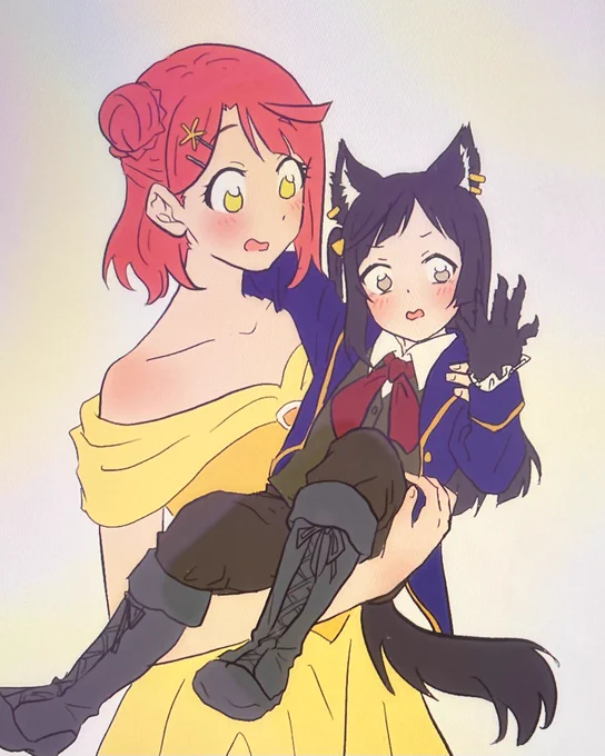 💧せっかく魔女になったのでせつ菜さんには小さくなる魔法もかけちゃいました♪ 