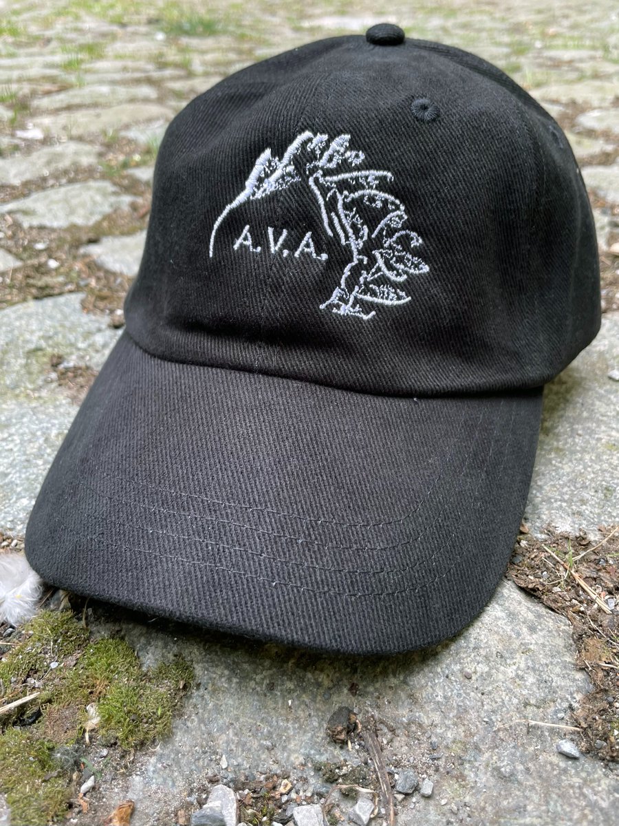 To commemorate this milestone there’s also some merch available: the first ever A.V.A. cap!
Embroidered logo on high quality black brushed cotton cap with adjustable metal clip. Very limited edition!