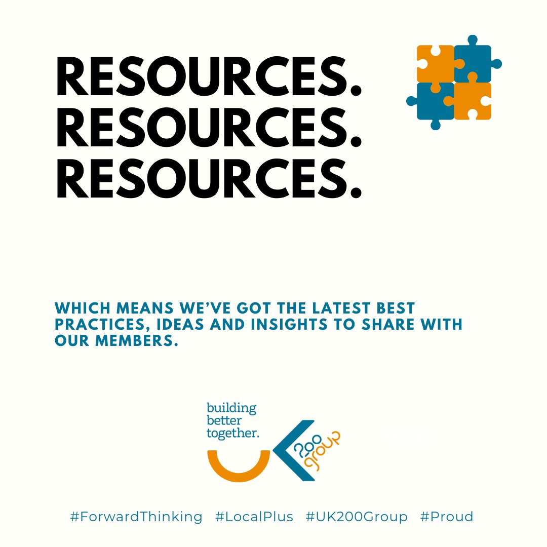 uk200group's tweet photo. Resources. Resources. Resources.
Which means we’ve got the latest best practices, ideas and insights to share with our member firms.
#ForwardThinking #LocalPlus #UK200Group #Proud https://t.co/CQYXohlZTs