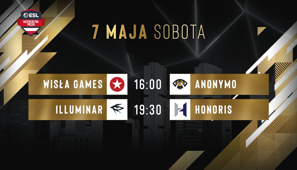 ESLPolska's tweet photo. 🚨 PÓŁFINAŁY #ESLMP24 🚨

Zapowiada się fenomenalne widowisko dla fanów polskiego Counter Strike'a. 😍

Zapraszamy na preshow już od 15:30! 

📺 https://t.co/WzrevcMe1C https://t.co/2MuEz1xpvw