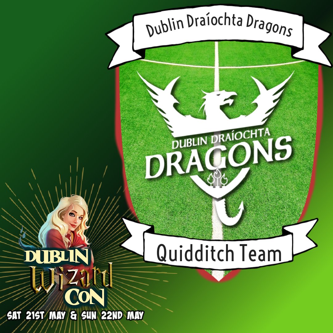 Ever wanted to learn more about Quidditch? Well at Dublin Wizard Con, you can! Ha e you got your tickets yet?