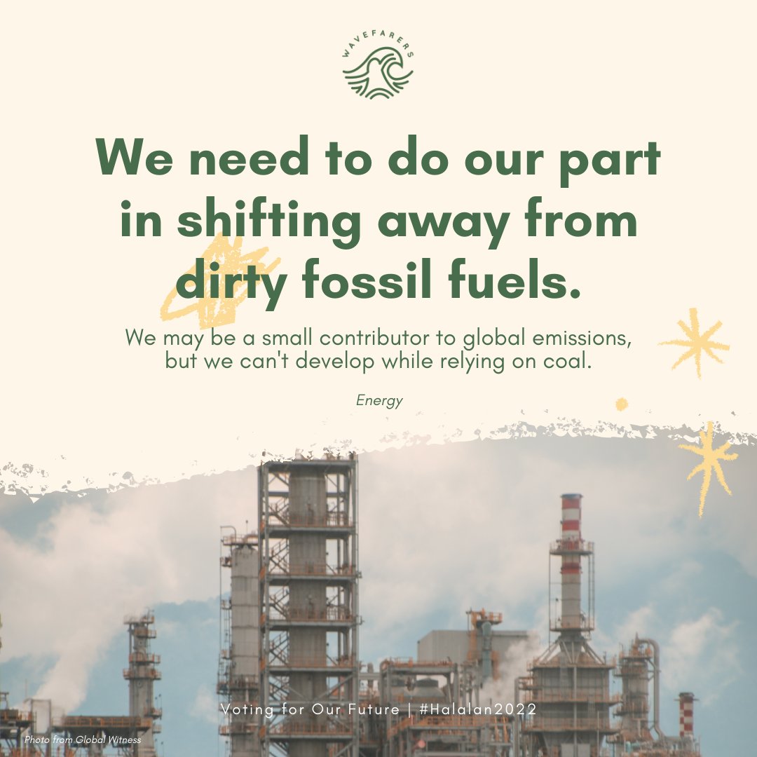 wavefarers's tweet photo. Kaya pa ba ng ating Energy? ⚡️

For our environment, health, and economy, we need to shift to cleaner energy sources sooner rather than later. Is this clear to our #Halalan2022 presidential candidates? 

(1/3) https://t.co/Nh8oyoVTZj