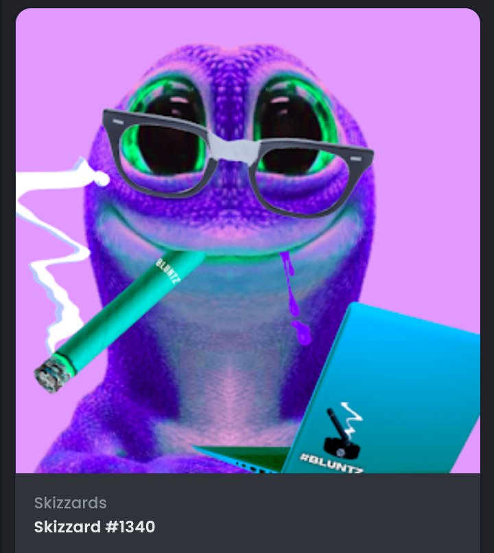 bigson_kosi's tweet photo. Anytime I light up... I think of my #BWF FAMS 
@Duck_Norris_ 
We heading somewhere groovy 🚀🚀🚀💙💨

JOIN DISCORD COMMUNITY:👇
https://t.co/Rdxh57AsG2

#Skizzard #NFT #NFTCollection https://t.co/2ZqoA8Owkf
