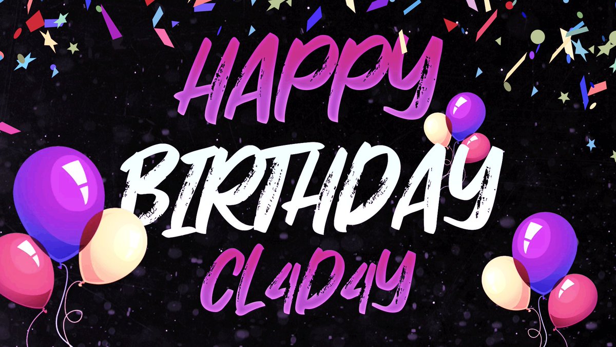 MolutionGaming's tweet photo. Lieber @cl4_the,
wir wünschen dir im Namen der gesamten Orga alles Gute zum Geburtstag! Bleib wie du bist!🍀
#GoMolution
#MolutionIsTheSolution https://t.co/UMk0VewqTK